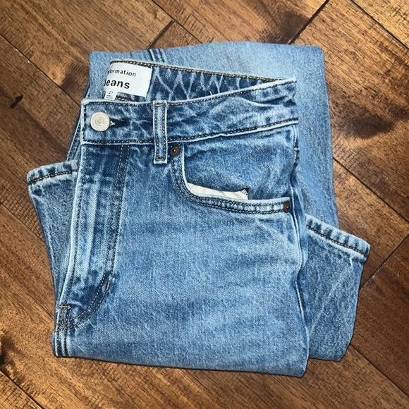 REFORMATION JEANS Ultra Liza High Rise Straight Leg Size 27 - Picture 12 of 12